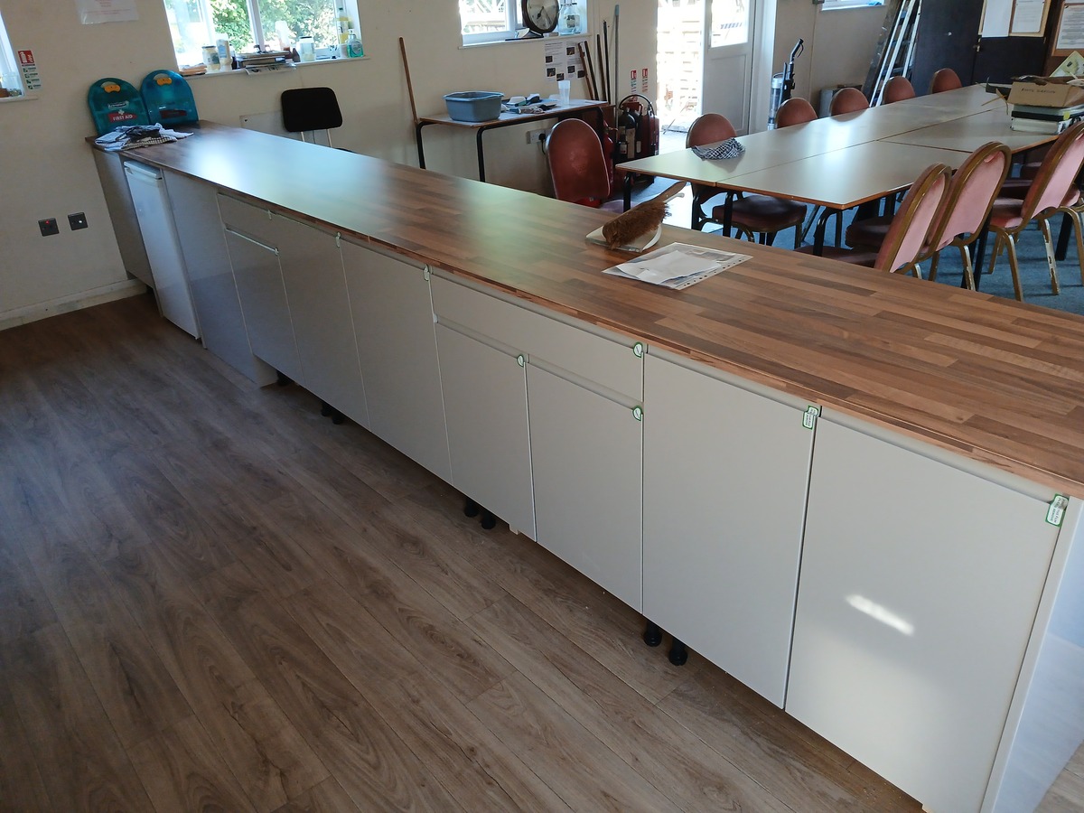 Island unit fitted